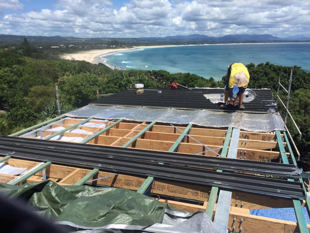 Atlanta Building ~ Byron Bay Metal Roofing Project Skilled Roofing