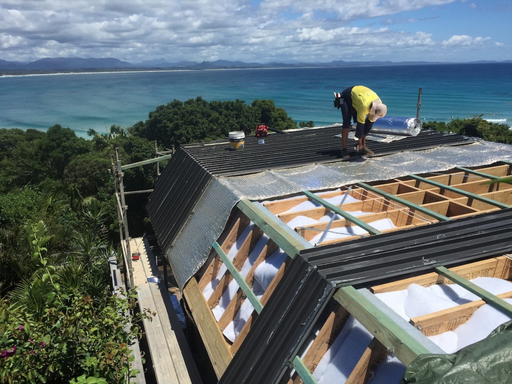 Atlanta Building ~ Byron Bay Metal Roofing Project Skilled Roofing